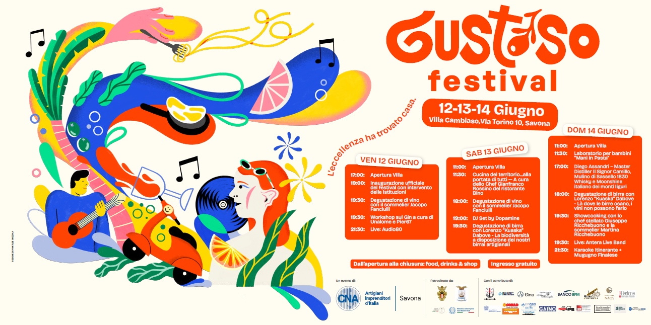 Gustoso Festival: una tre giorni alla scoperta dei sapori di Savona